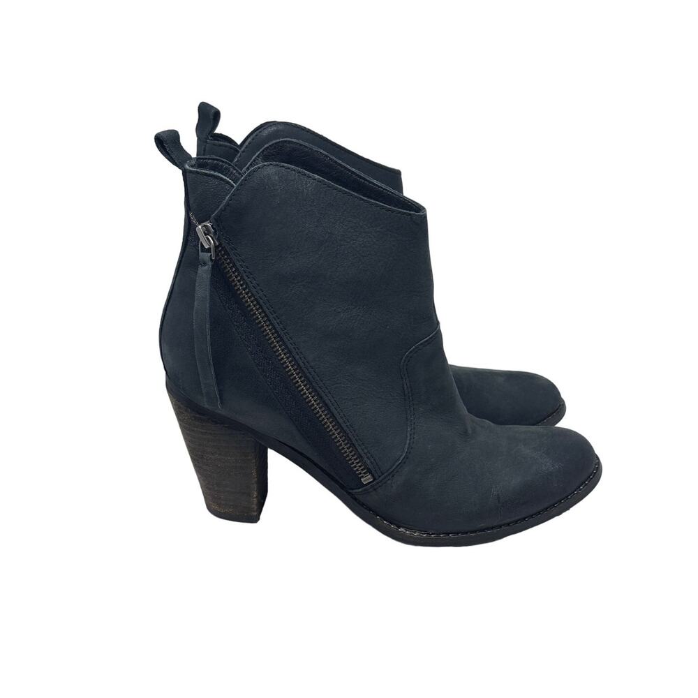 Rebels Leather booties size 9 black/gray - Picture 6 of 9